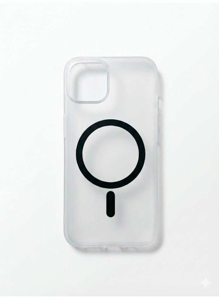 جراب شفاف لهاتف iPhone 13 / 14 ، تصميم أنيق وعصري يوفر الحماية - Image 3